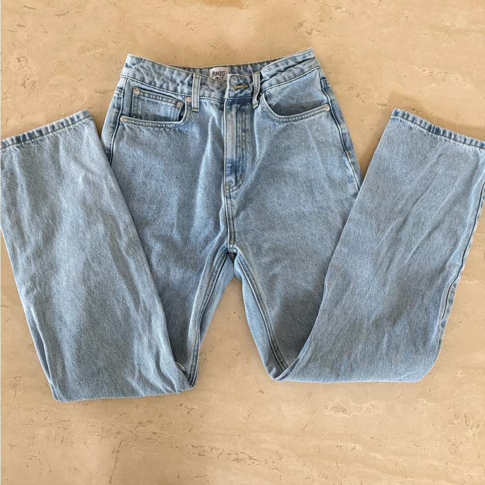 Princess Polly Denim Jeans in Light Blue